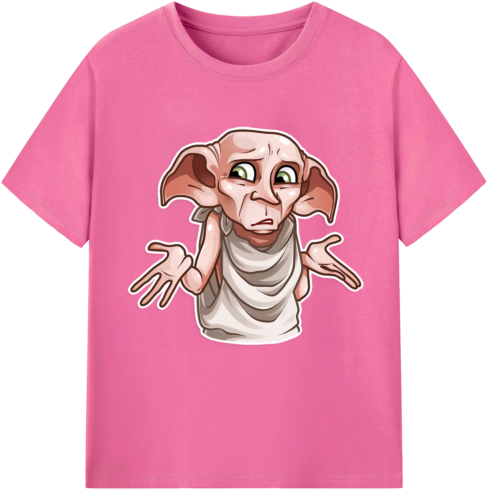 （画像用） Harry Potter ハリー・ポッターシリーズ レディースカジュアルプリントTシャツ（綿100％）